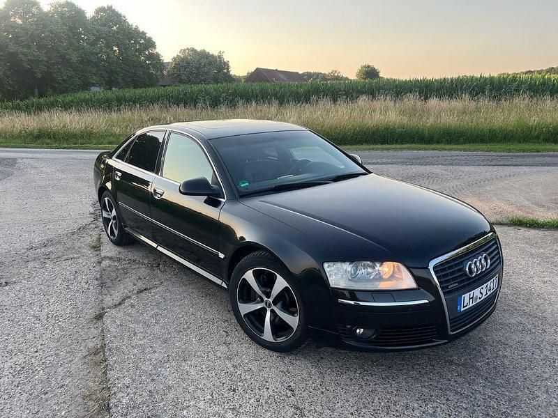 Schwarz Gebraucht 2007 Audi A8 Ambiente Limousine | 6.199 € (Superpreis) - Bild 1/2