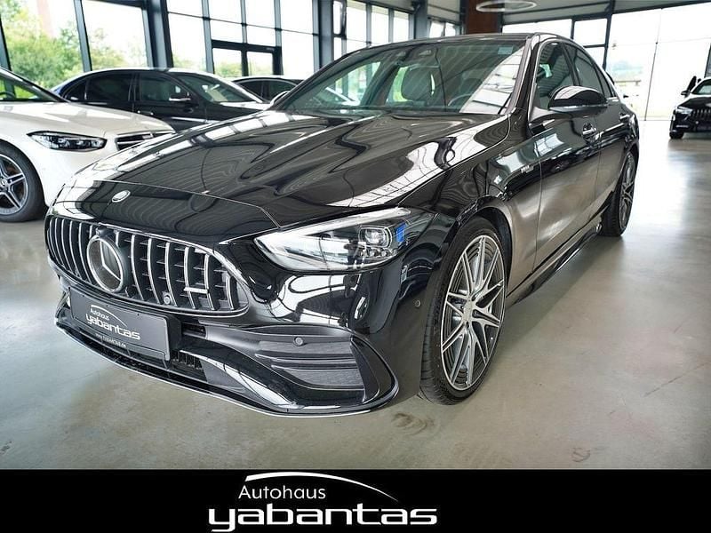 Obsidianschwarz metalliclack Gebraucht 2024 Mercedes C43 AMG AMG Limousine | 59.900 € (Guter Preis) - Bild 1/4