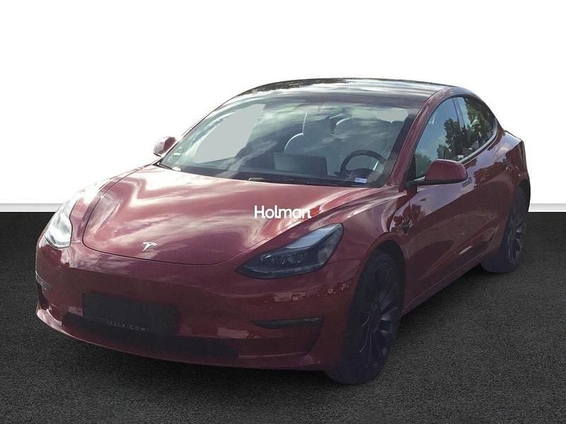 Rot Gebraucht 2021 Tesla Model 3 Performance Limousine | 28.242 € (Fairer Preis) - Bild 1/4