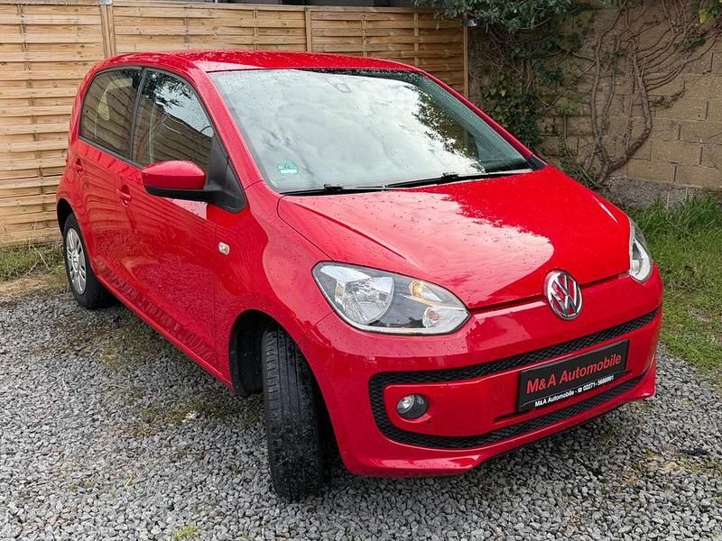 Gebraucht VW up! move up! 60 PS (44 kW) 2015 Rot Kleinwagen