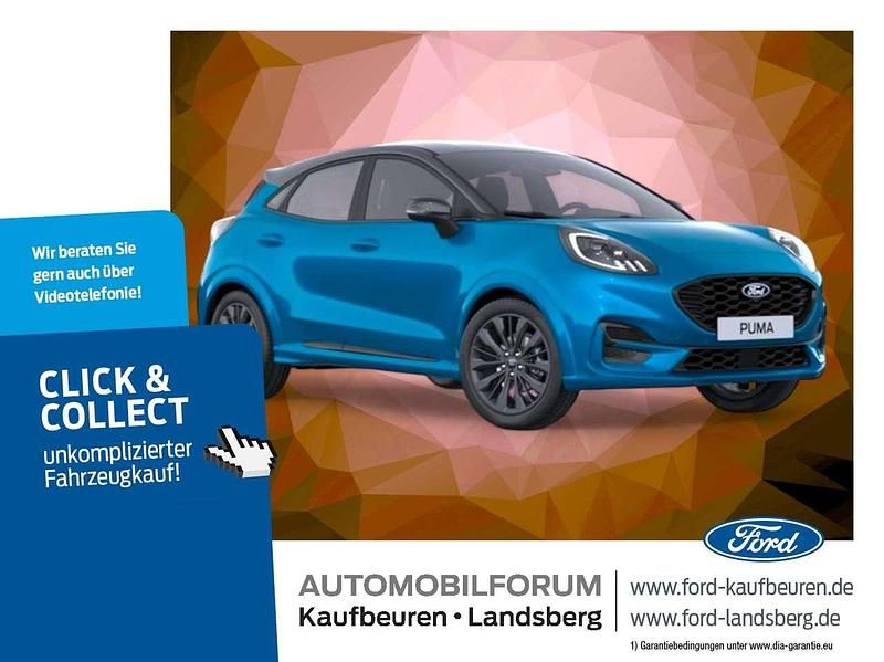 Digital aqua blue Neu 2025 Ford Puma Limousine | 27.790 € (Fairer Preis) - Bild 1/4