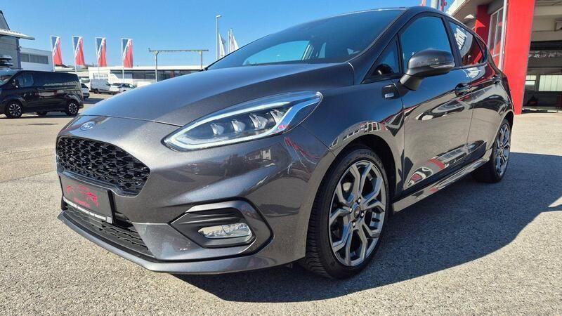 Grau Gebraucht 2018 Ford Fiesta ST-Line Kleinwagen | 10.999 € (Guter Preis) - Bild 1/4