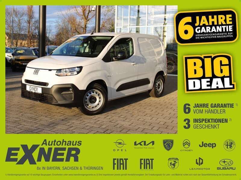 Gelato weiss Neu 2025 Fiat e-Doblò Van / Kleinbus | 30.690 € - Bild 1/4