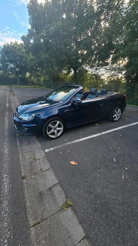 Blau Gebraucht 2014 VW Eos Cabrio | 9.350 € (Guter Preis) - Bild 1/4