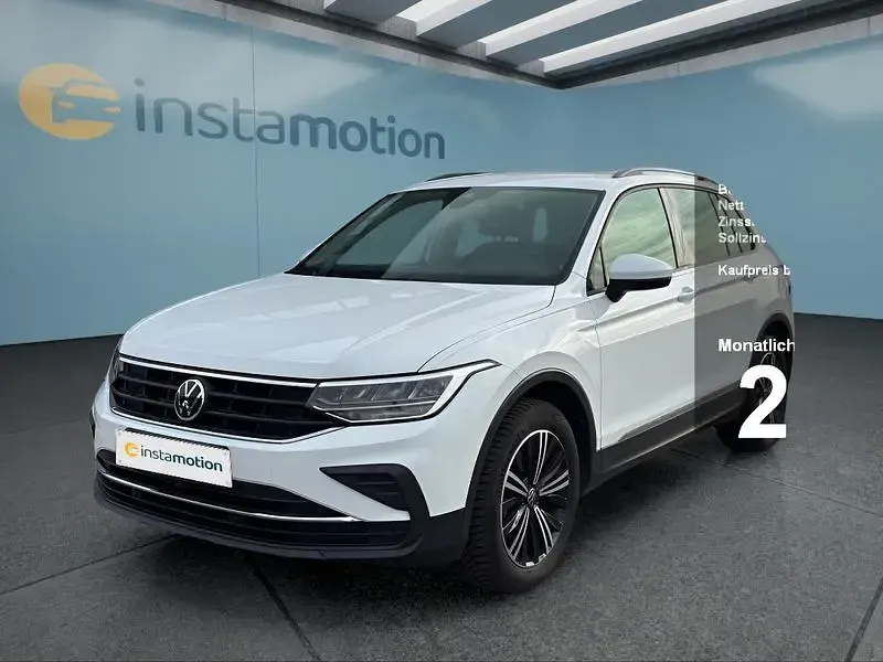 Gebraucht VW Tiguan 150 PS (110 kW) 2021 Weiß SUV