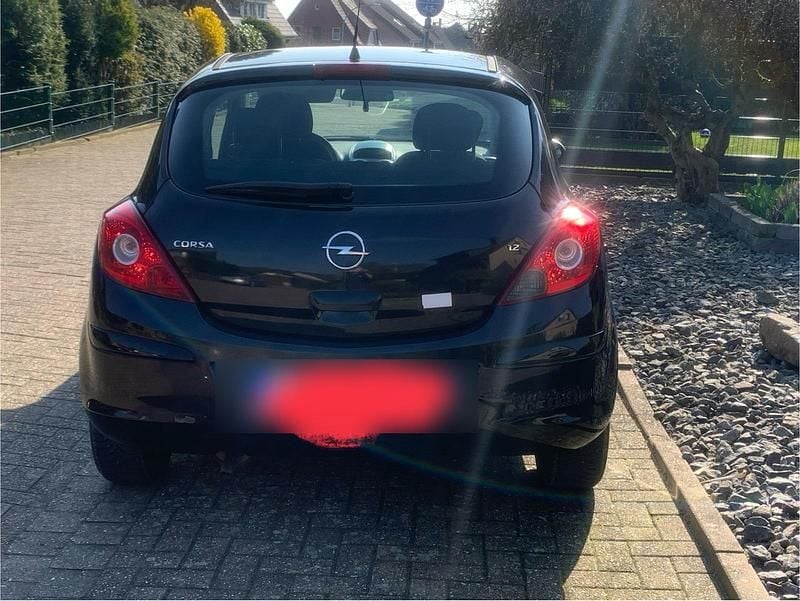 Gebraucht Opel Corsa 80 PS (58 kW) 2008 Schwarz Kleinwagen