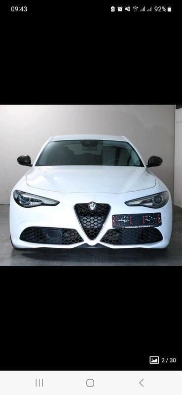 Weiß Gebraucht 2016 Alfa Romeo Giulia Veloce Limousine | 27.000 € - Bild 1/4