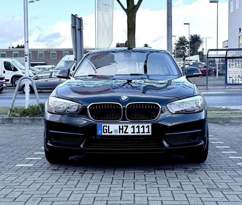 Gebraucht BMW 116 109 PS (80 kW) 2018 Schwarz Kleinwagen