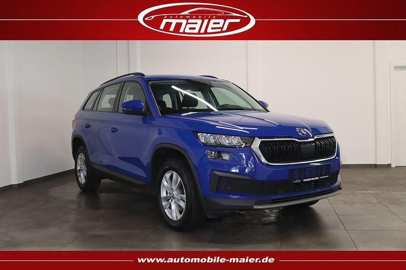 Blau Gebraucht 2022 Skoda Kodiaq Ambition SUV | 19.900 € (Superpreis) - Bild 1/4