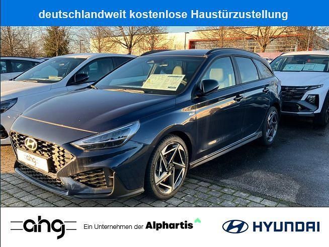 Blau Gebraucht 2024 Hyundai i30 N Line Kombi | 26.099 € (Fairer Preis) - Bild 1/4