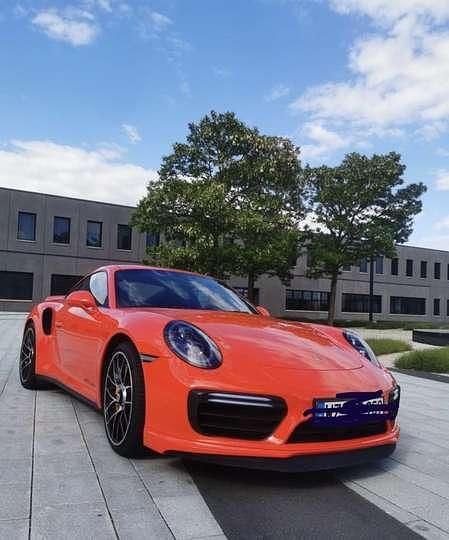 Gebraucht Porsche 911 Turbo 540 PS (397 kW) 2017 Lavaorange (metallic) Coupé