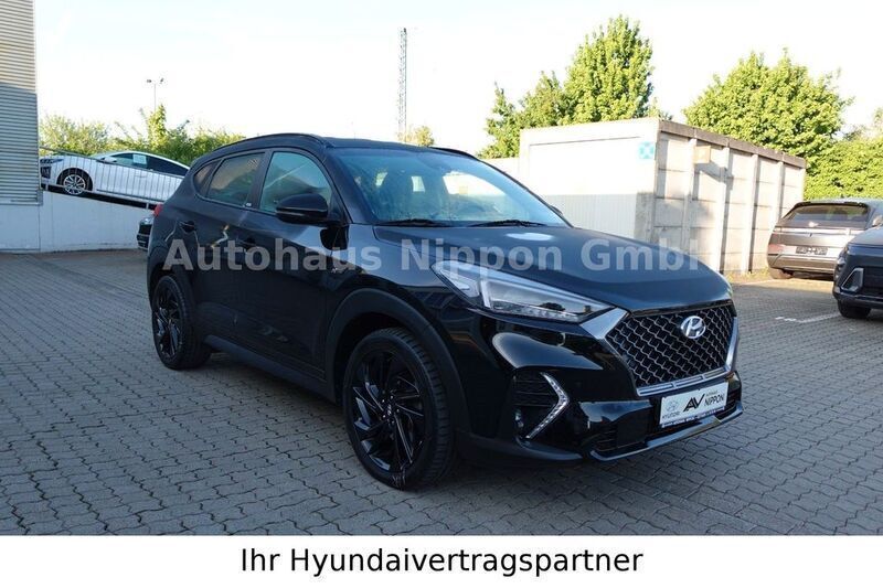 Schwarz Gebraucht 2020 Hyundai Tucson N Line SUV | 26.985 € (Etwas zu teuer) - Bild 1/4