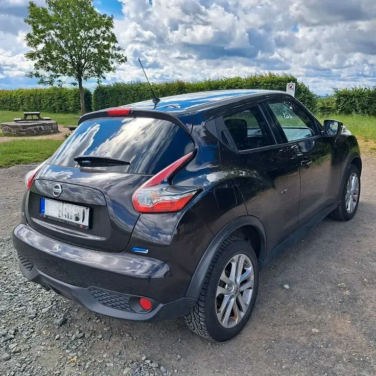 Gebraucht Nissan Juke Acenta 110 PS (80 kW) 2015 Violett SUV