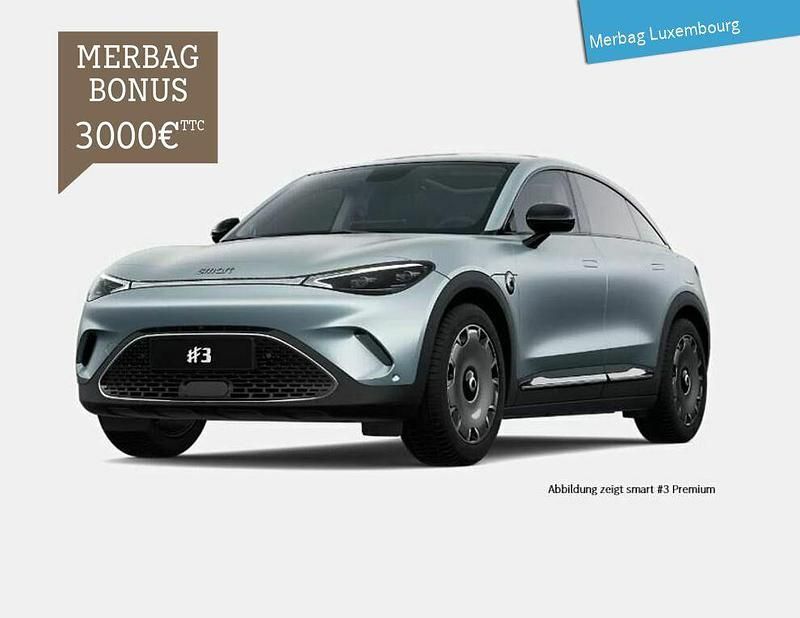 Ny Smart #3 Pulse 314 kW (428 HK) 2026 Blå SUV