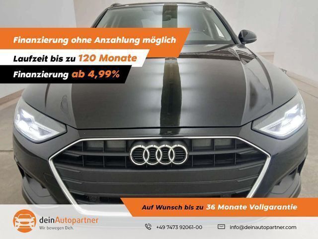 Brillantschwarz Gebraucht 2022 Audi A4 Sport Kombi | 23.880 € (Superpreis) - Bild 1/4