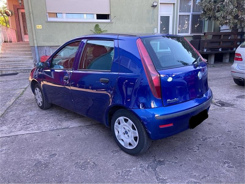 Blau Gebraucht 2008 Fiat Punto Kleinwagen | 450 € (Superpreis) - Bild 1/4