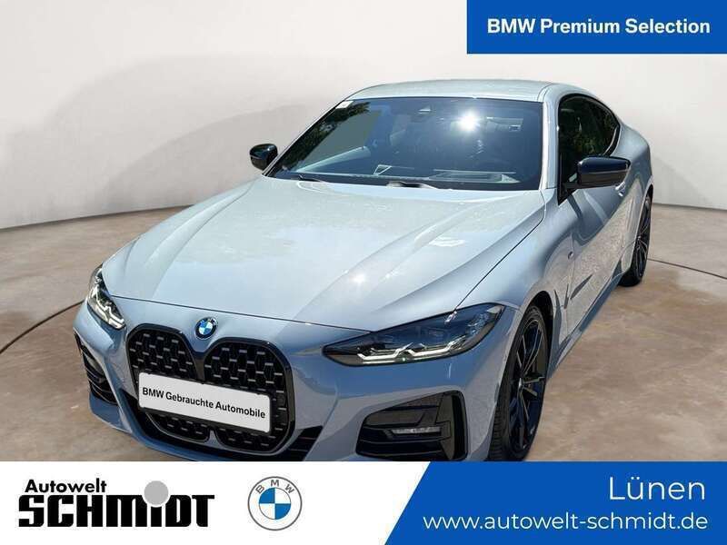 M brooklyn grau metallic Gebraucht 2024 BMW 420 M Sport Coupé | 46.190 € (Guter Preis) - Bild 1/4