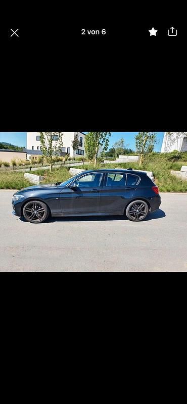 Schwarz Gebraucht 2018 BMW 116 M Sport Kleinwagen | 15.600 € (Guter Preis) - Bild 1/4