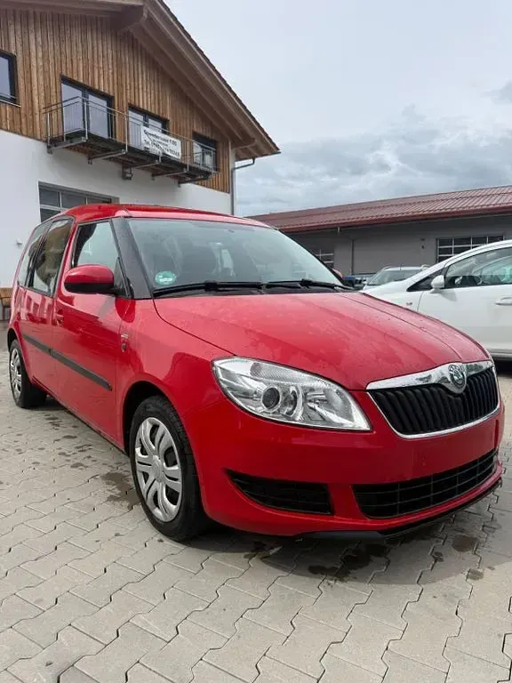 Gebraucht Skoda Roomster Style 105 PS (77 kW) 2011 Rot Van / Kleinbus