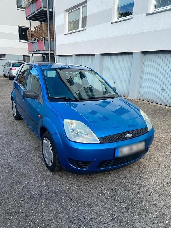 Gebraucht Ford Fiesta 58 PS (42 kW) 2003 Blau Kleinwagen