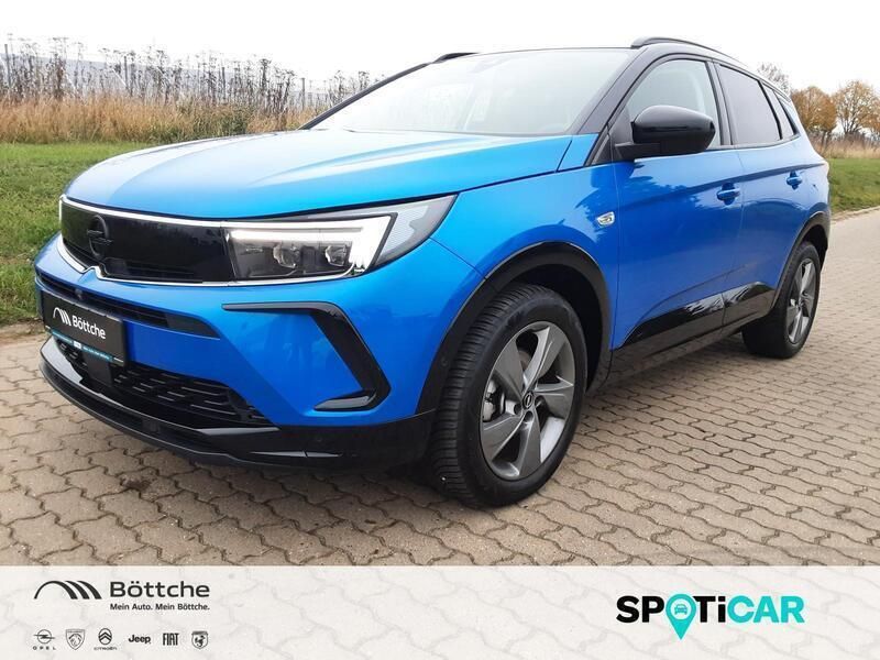 Blau/metallic lackierung drei Gebraucht 2023 Opel Grandland X GS Line SUV | 24.780 € (Fairer Preis) - Bild 1/4