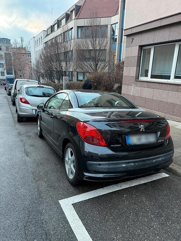 Gebraucht Peugeot 207 CC 120 PS (88 kW) 2008 Schwarz Cabrio