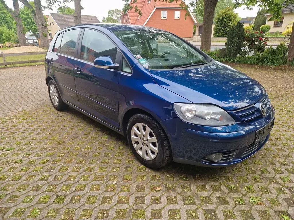 Gebraucht VW Golf Plus Cross 80 PS (58 kW) 2008 Blau Van / Kleinbus
