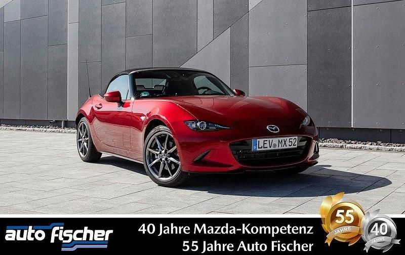 Machine gray Neu 2025 Mazda MX5 Exclusive-Line Cabrio | 31.990 € (Fairer Preis) - Bild 1/4