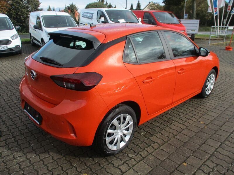 Gebraucht Opel Corsa Edition 75 PS (55 kW) 2023 Power orange/dynamik orange (metallic) Limousine