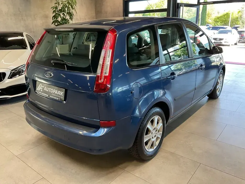 Gebraucht Ford C-MAX Style 101 PS (74 kW) 2007 Blau Van / Kleinbus