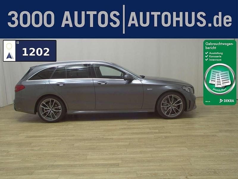 Selenitgrau metalliclack Gebraucht 2020 Mercedes C43 AMG AMG Kombi | 31.780 € (Superpreis) - Bild 1/4