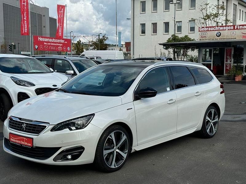 Weiß Gebraucht 2015 Peugeot 308 Allure Kombi | 10.900 € (Teuer) - Bild 1/4