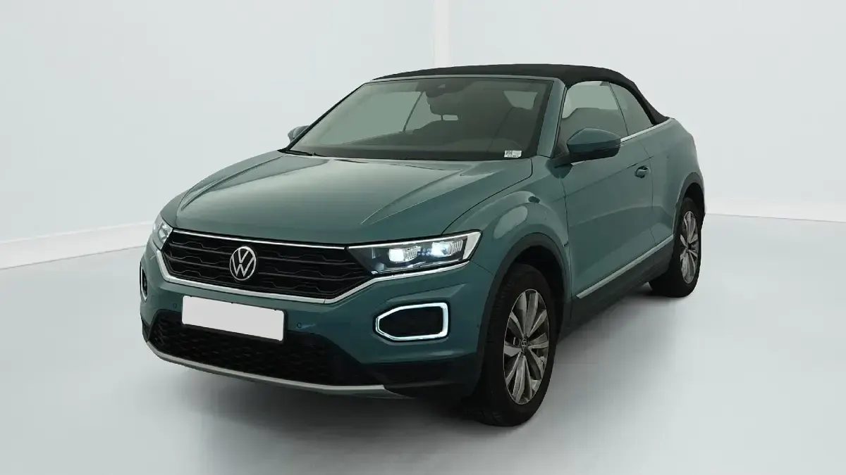 Używany VW T-Roc Style 150 KM (110 kW) 2021 Zielony SUV