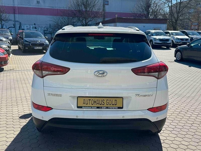 Gebraucht Hyundai Tucson Intro Edition 116 PS (85 kW) 2016 Weiß SUV