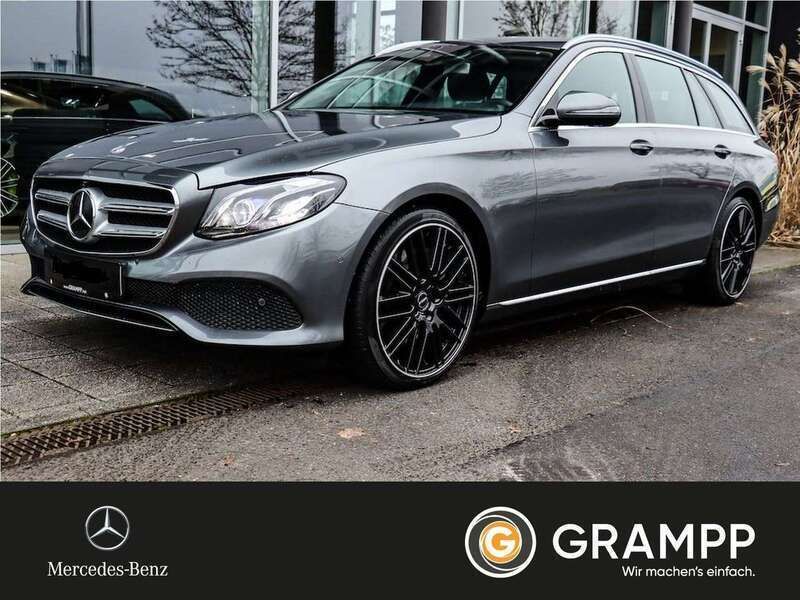 Lack selenitgrau Gebraucht 2018 Mercedes E400 Avantgarde Kombi | 32.850 € (Superpreis) - Bild 1/4