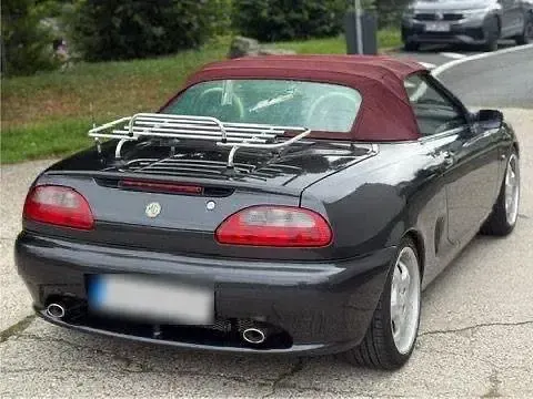 Käytetty MG F 120 HP (88 kW) 1998 Musta Avoauto