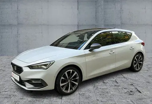 Gebraucht Seat Leon FR 150 PS (110 kW) 2021 Weiß Limousine