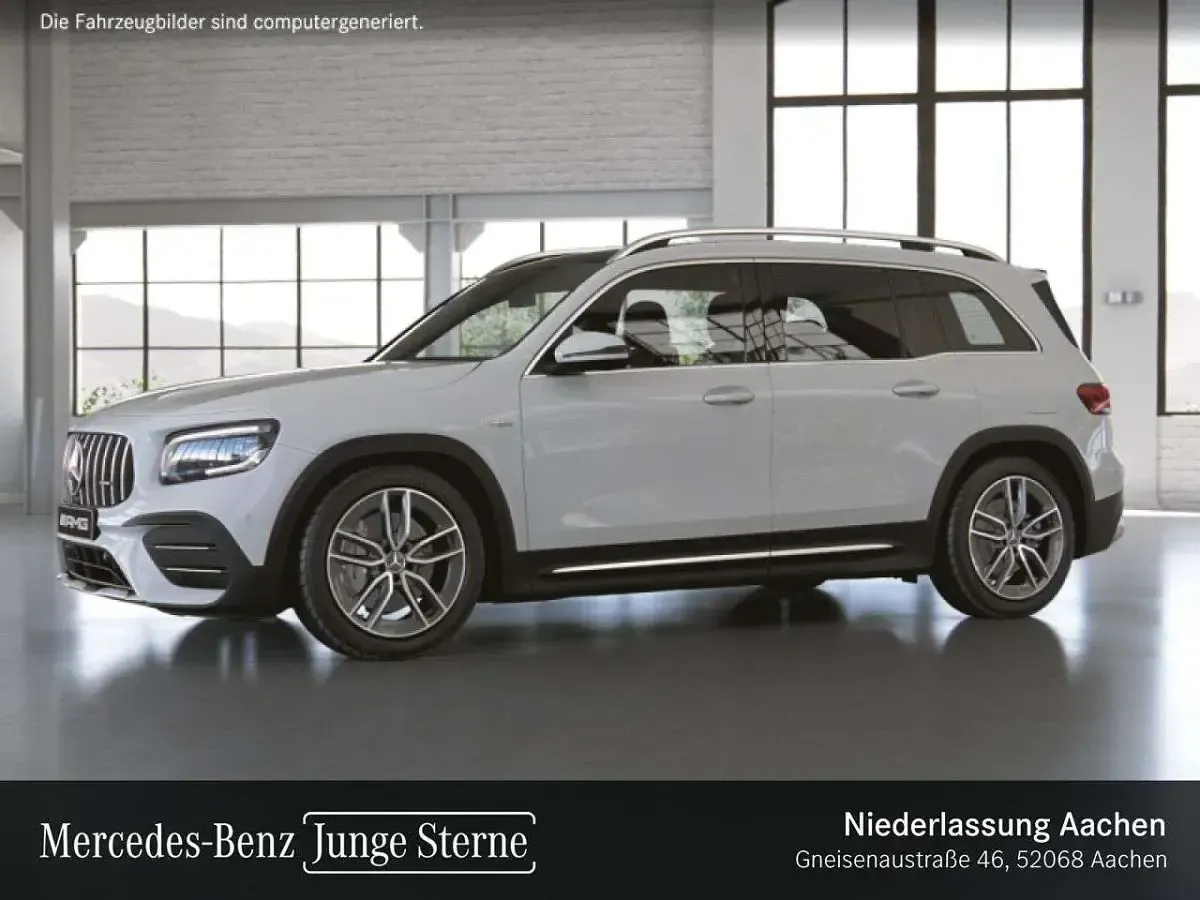 Gebraucht Mercedes GLB35 AMG 306 PS (225 kW) 2022 Weiß SUV