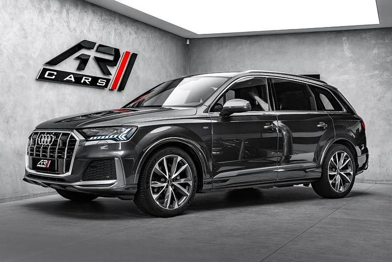 Grau Gebraucht 2021 Audi Q7 S-Line SUV | 47.600 € (Fairer Preis) - Bild 1/4