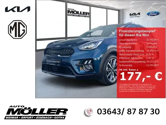 Gebraucht Kia Niro Spirit 105 PS (77 kW) 2021 SUV