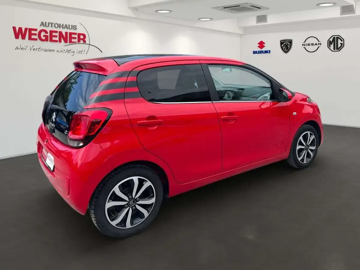 Gebraucht Citroën C1 69 PS (50 kW) 2014 Rot Kleinwagen