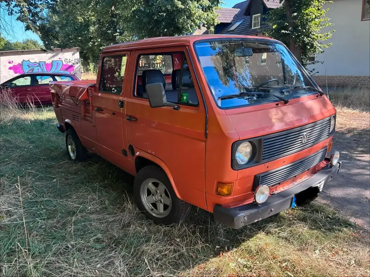 Gebraucht VW T3 50 PS (36 kW) 1982 Orange Van