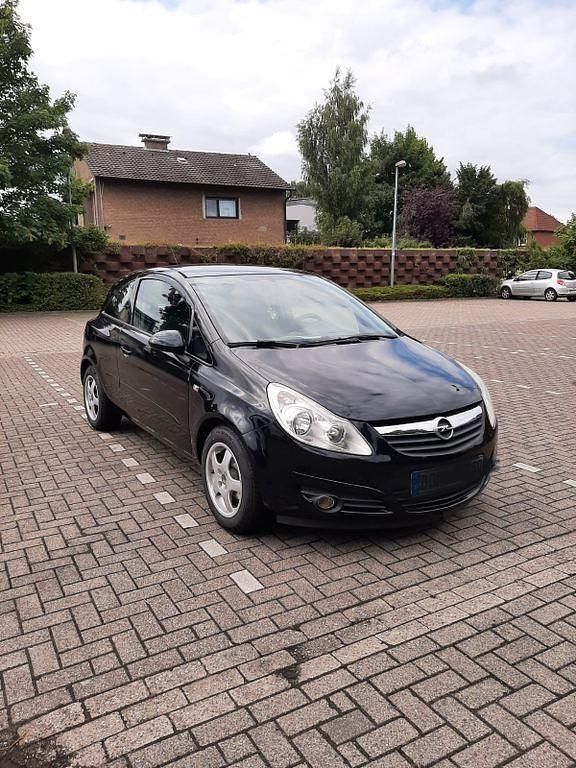 Schwarz Gebraucht 2007 Opel Corsa Kleinwagen | 2.999 € (Teuer) - Bild 1/4