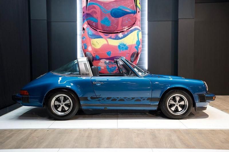 Gebraucht Porsche 911 209 PS (153 kW) 1975 Blau Cabrio