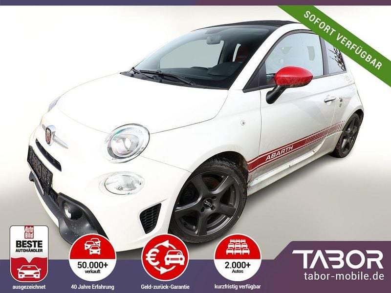 Gebraucht Abarth 595C Turismo 165 PS (121 kW) 2018 Weiss Cabrio