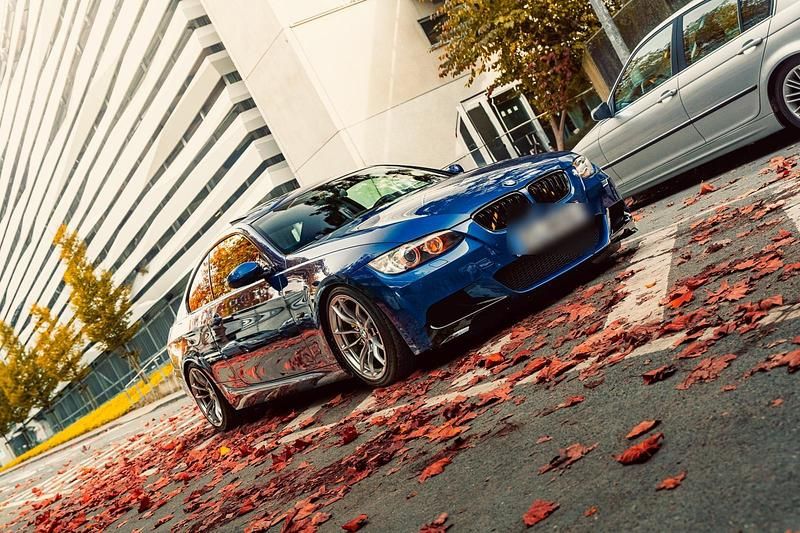 Blau Gebraucht 2008 BMW 335 Basis Coupé | 24.600 € - Bild 1/4