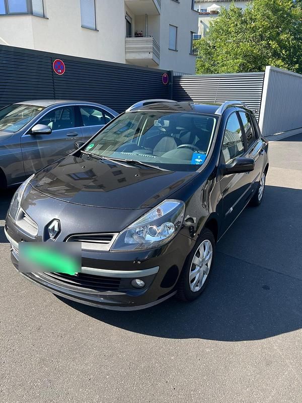 Schwarz Gebraucht 2008 Renault Clio II Kleinwagen | 2.000 € - Bild 1/4