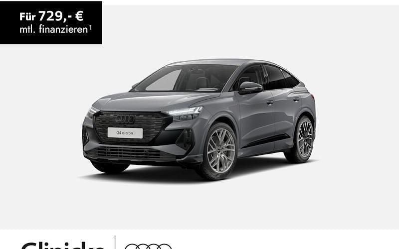 Grau Neu 2025 Audi Q4 Sportback e-tron Sport SUV | 54.800 € (Fairer Preis) - Bild 1/4