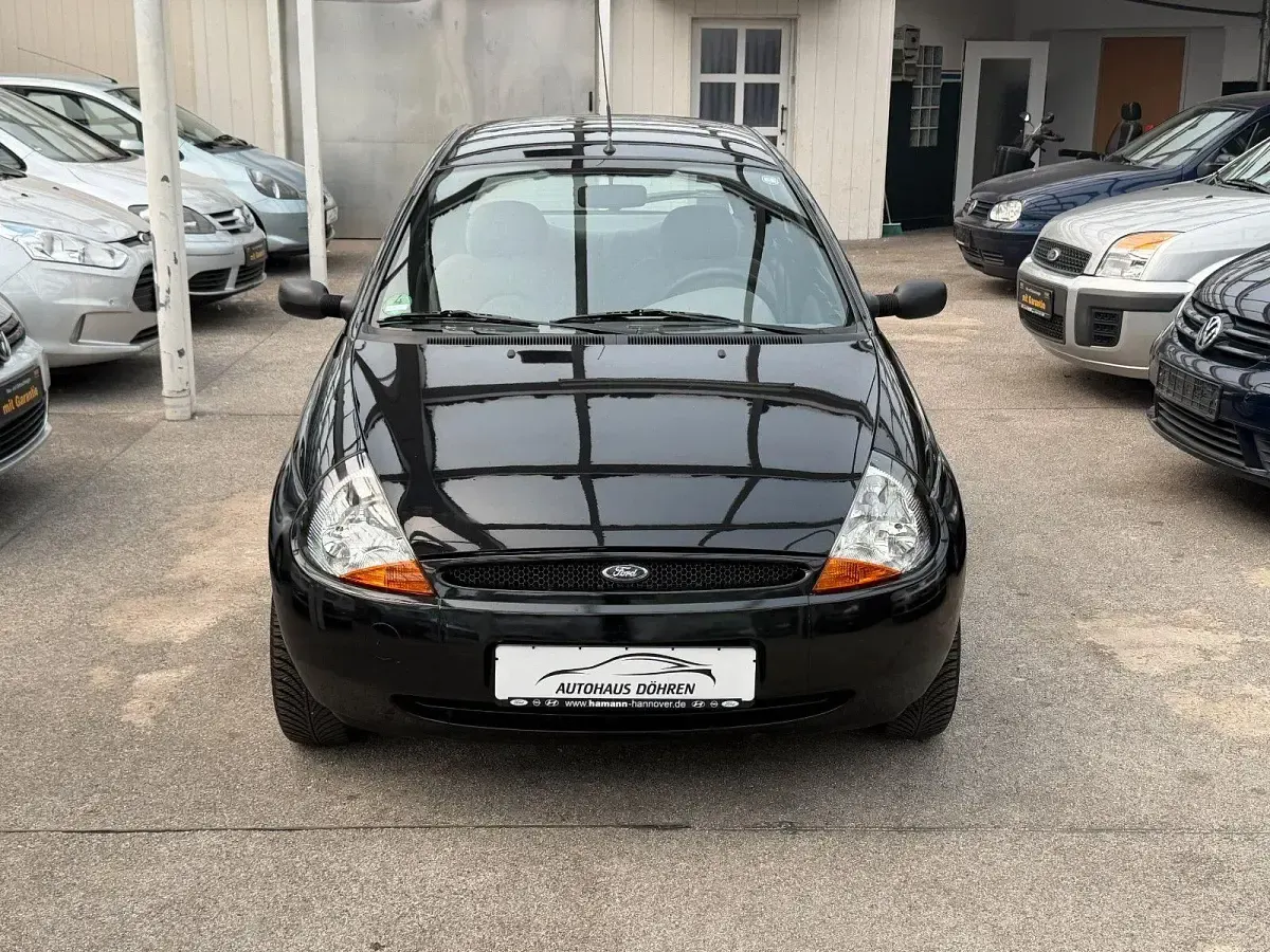 Gebraucht Ford Ka 60 PS (44 kW) 1999 Schwarz Kleinwagen
