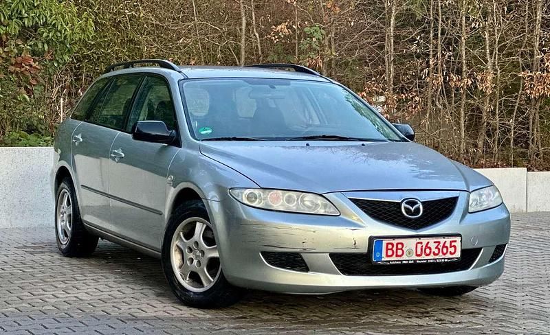 Gebraucht Mazda 6 Comfort 120 PS (88 kW) 2005 Silver contrail Kombi